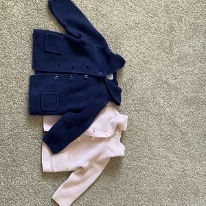 Baby cardigans
